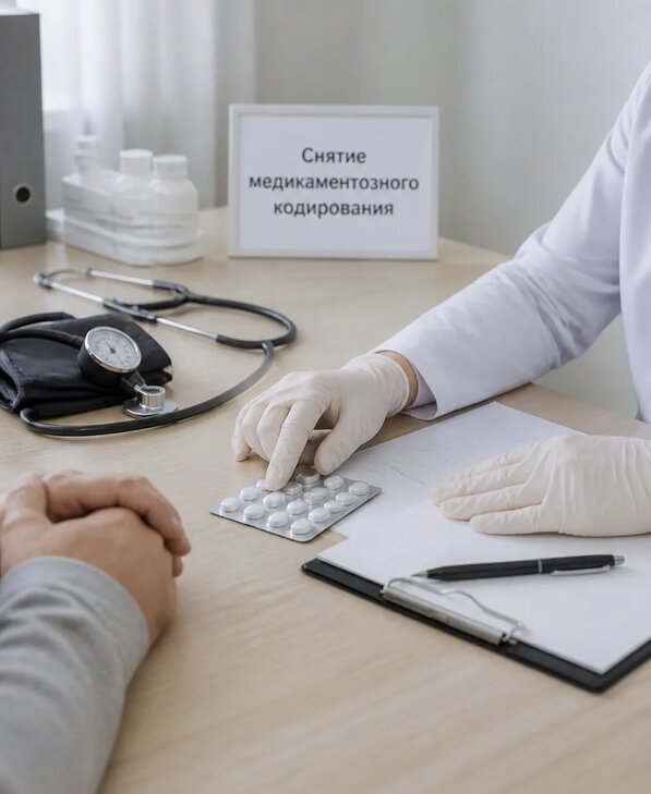 Снятие медикаментозного кодирования в Кузнецке от 5212 р. | Медзона