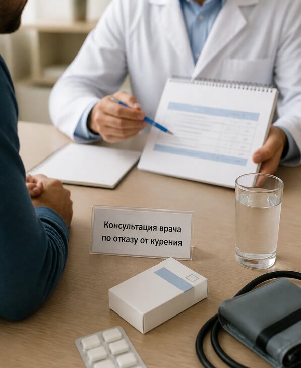 Консультация врача по отказу от курения для взрослых в Кузнецке